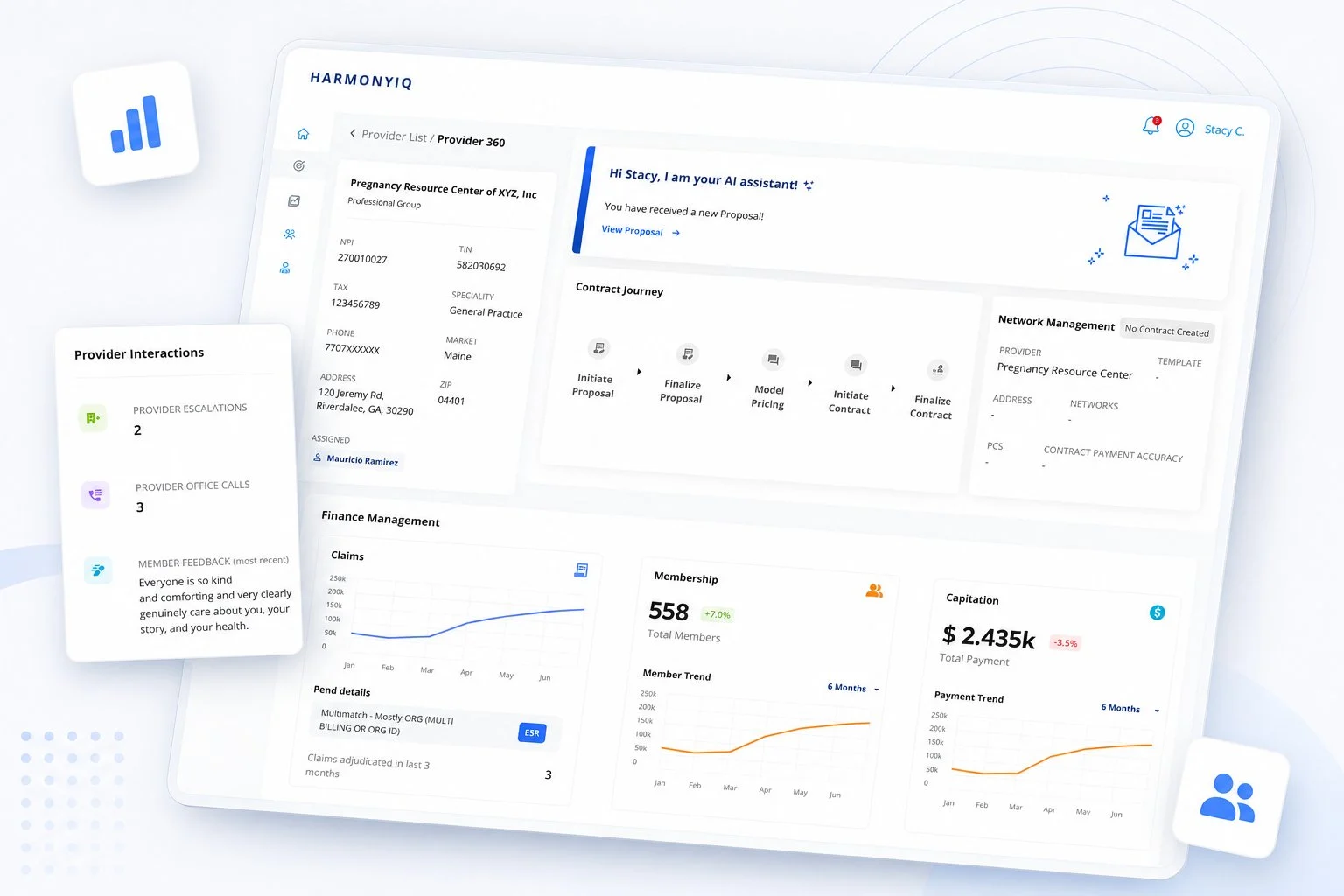 HiLabs healthcare data product interface