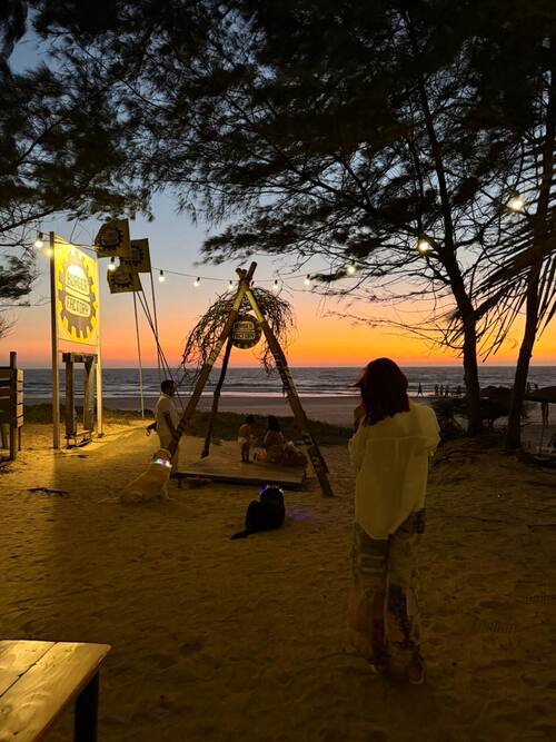 Goa at sunset